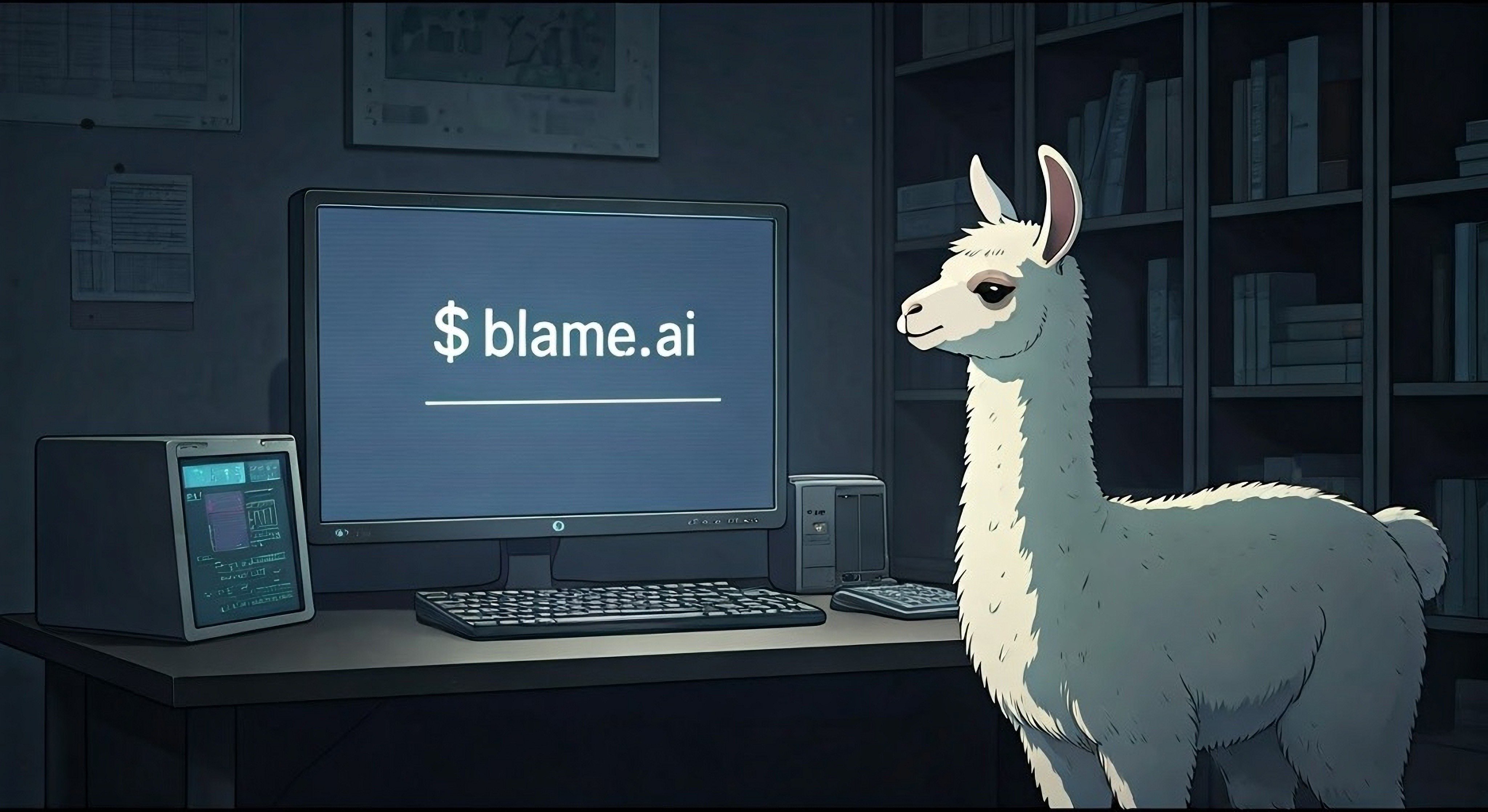 blame-ai-llama